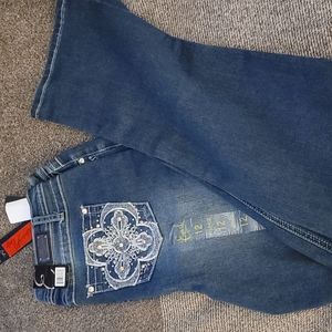 Earl ladies bling Jeans straight legs